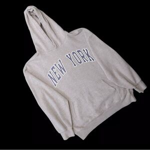 Vintage New York Graphic Print Hoodie